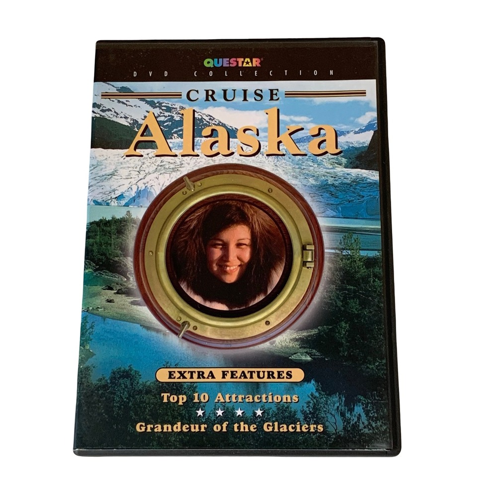 Cruise Alaska DVD Questar Collection Travel Documentary Glaciers QD3438 2003